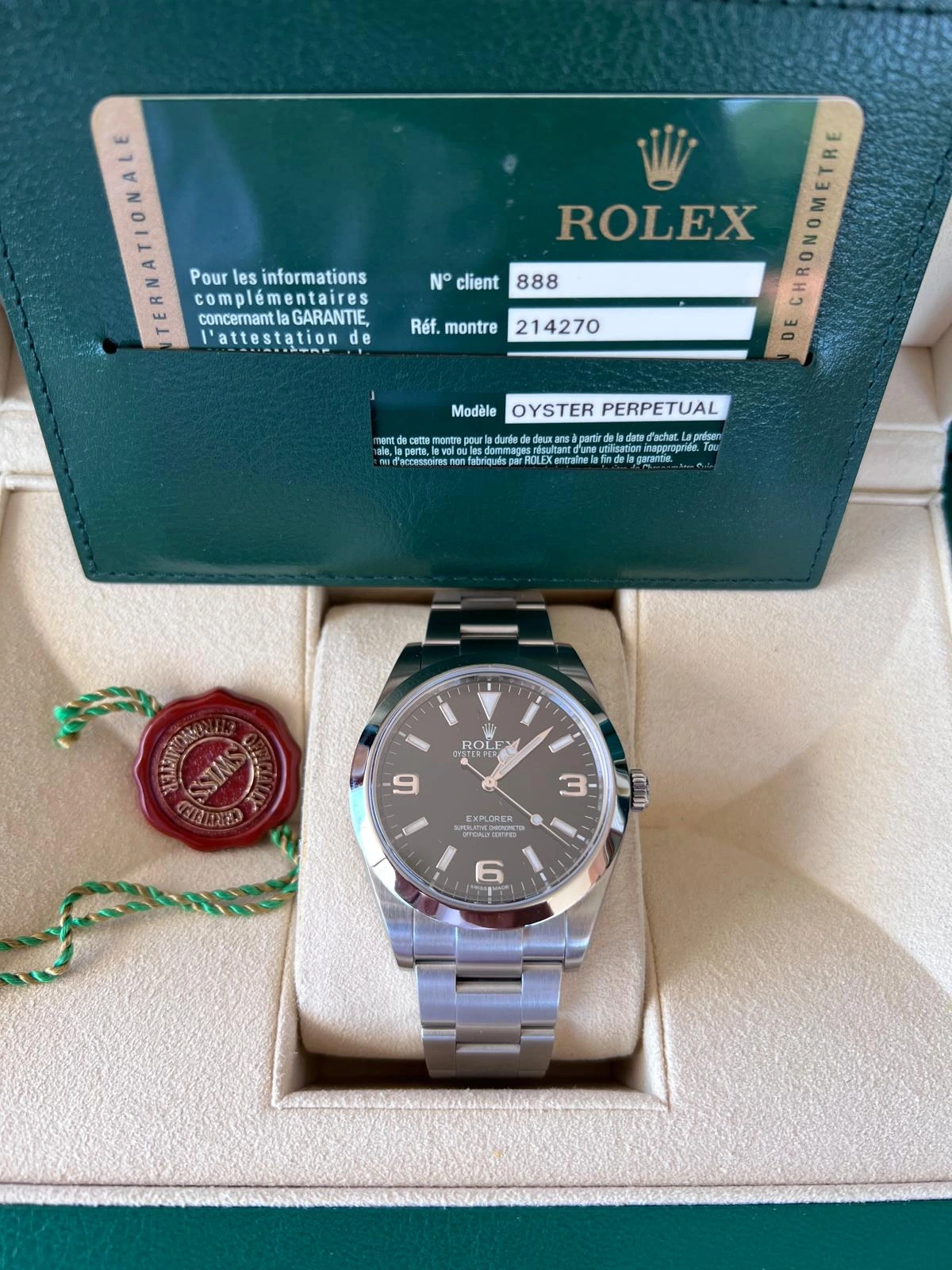 Rolex Rolex Explorer I 214270