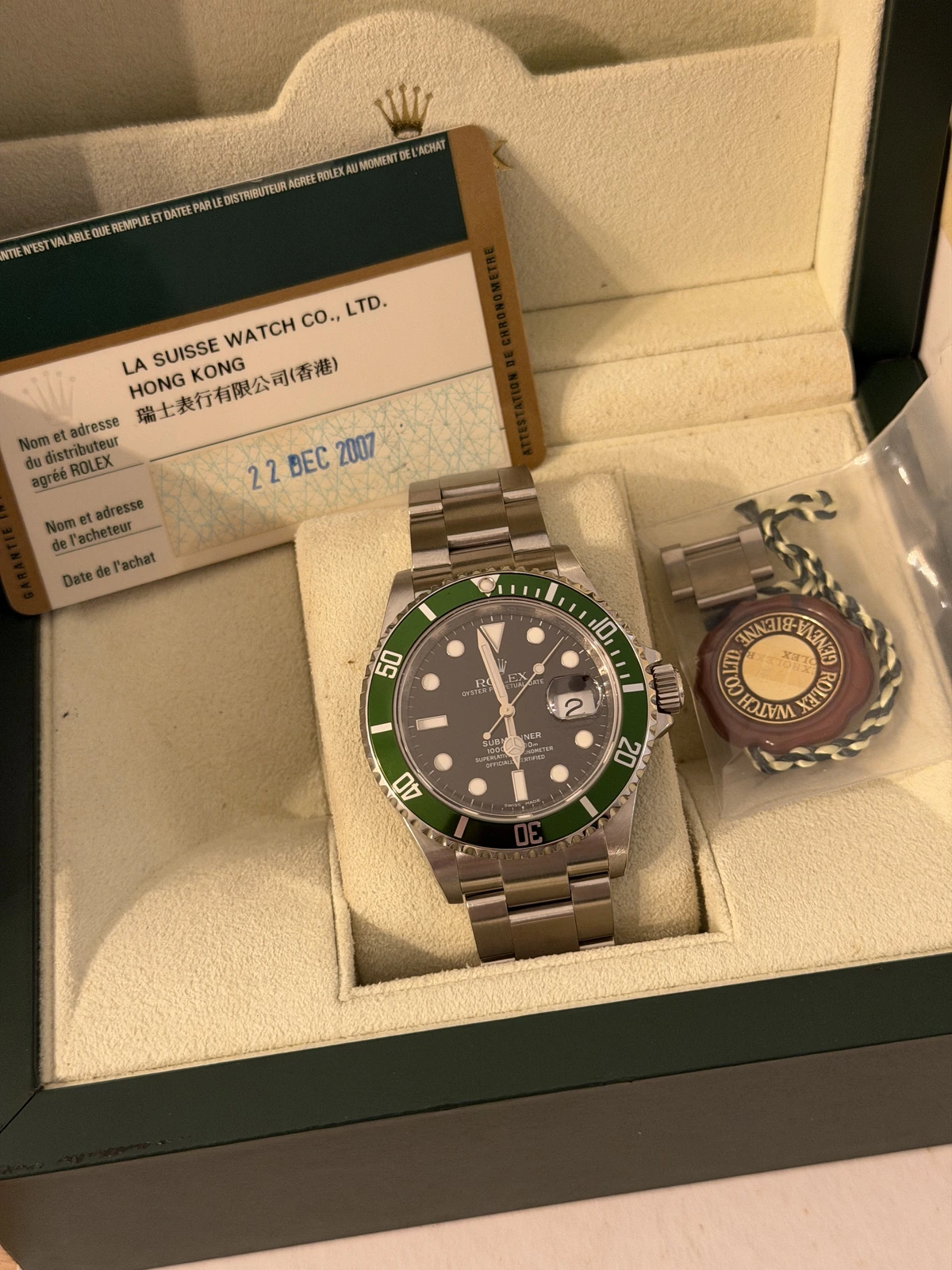 Rolex Submariner date 16610LV