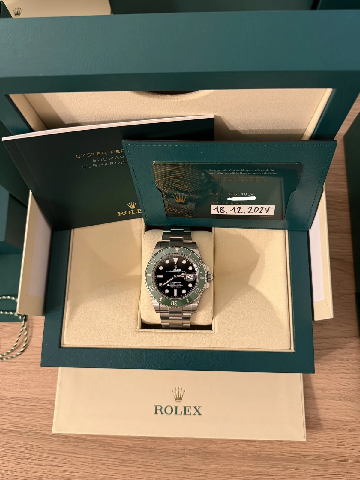 Rolex Submariner date 126610LV