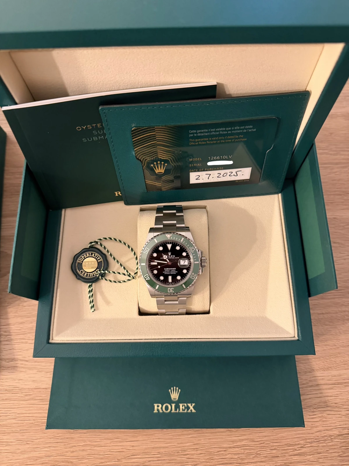 Rolex Submariner Date 126610LV