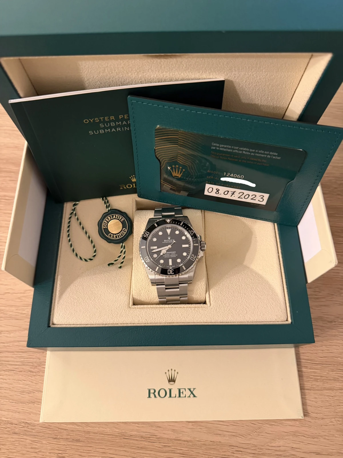 Rolex Submariner no Date 124060