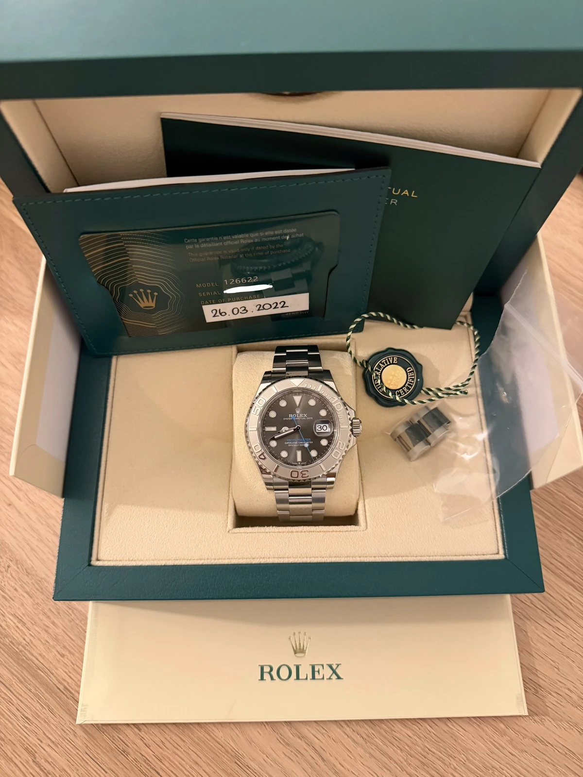 Rolex Yacht Master 126622