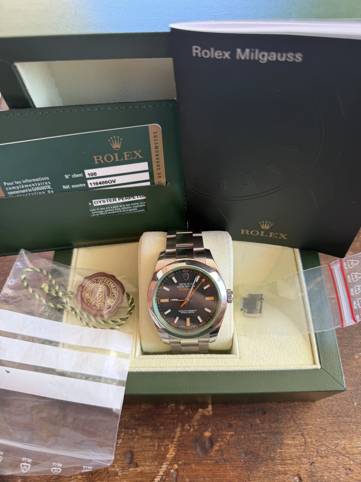 Rolex Milgauss 116400GV