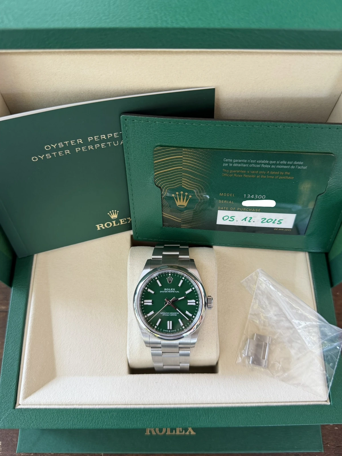 Rolex Oyster perpetual 134300