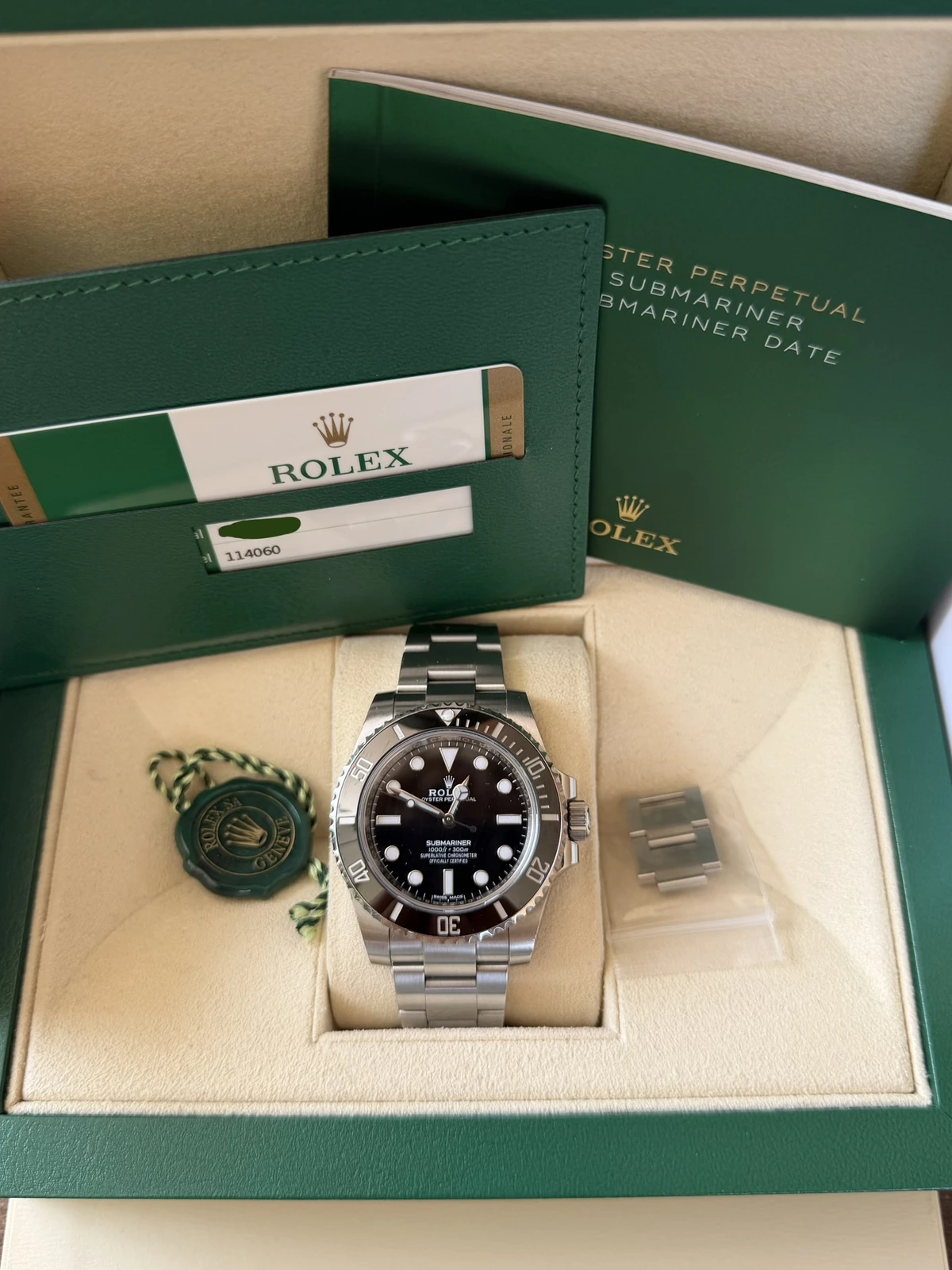 Rolex Submariner no date 114060