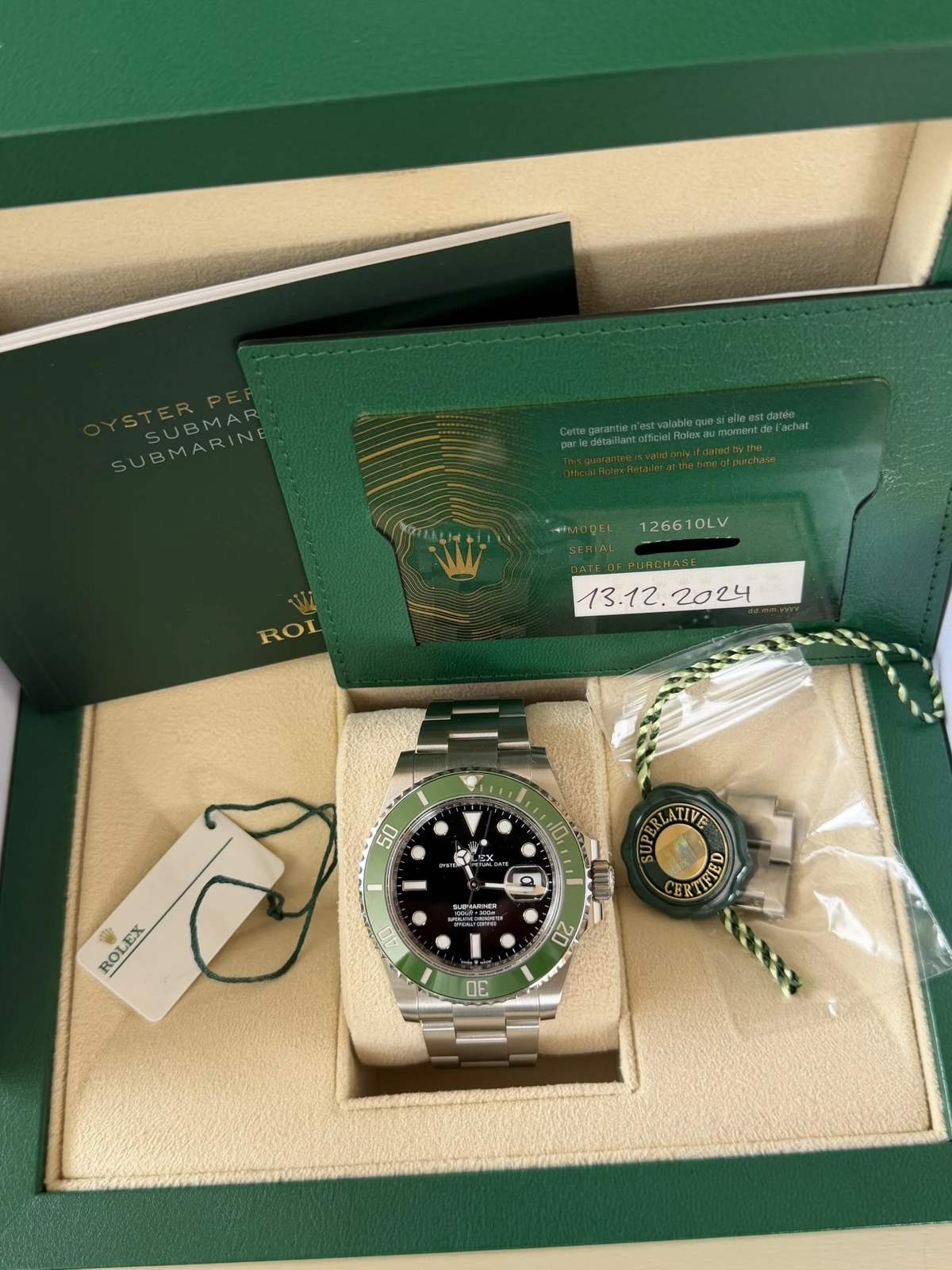 Rolex Submariner date “Starbucks”