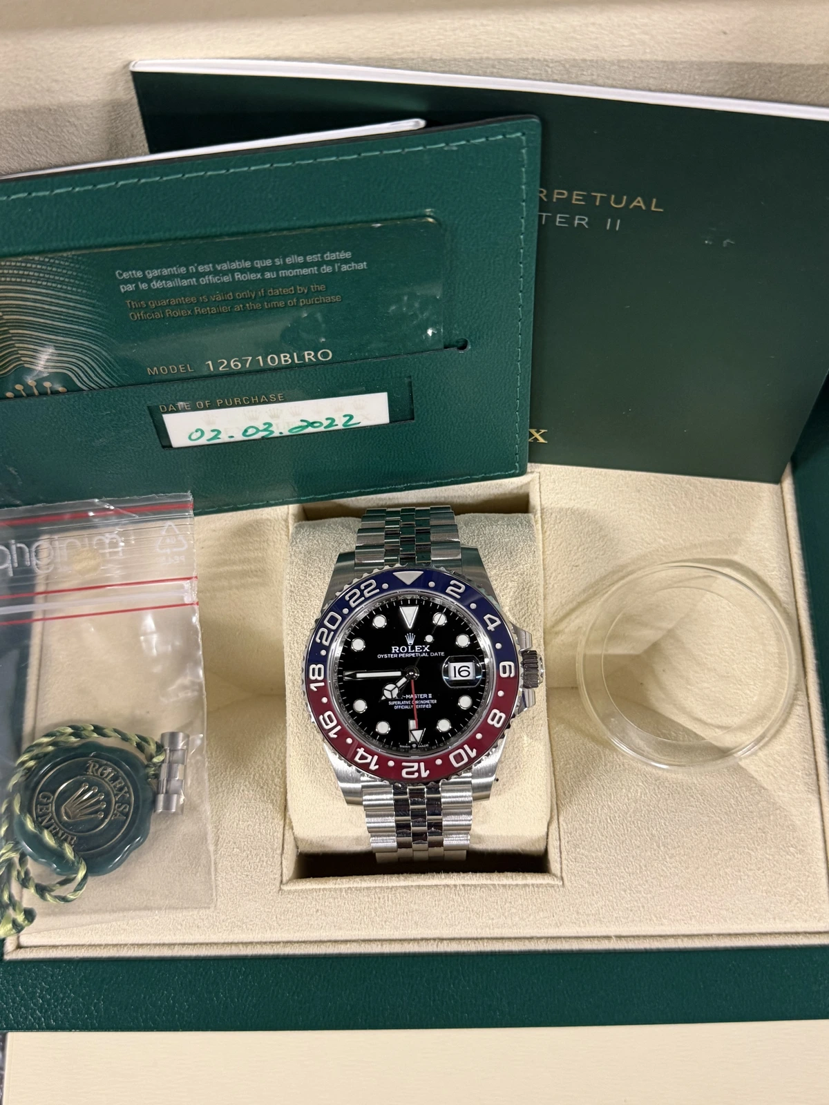 Rolex Gmt Master II Pepsi