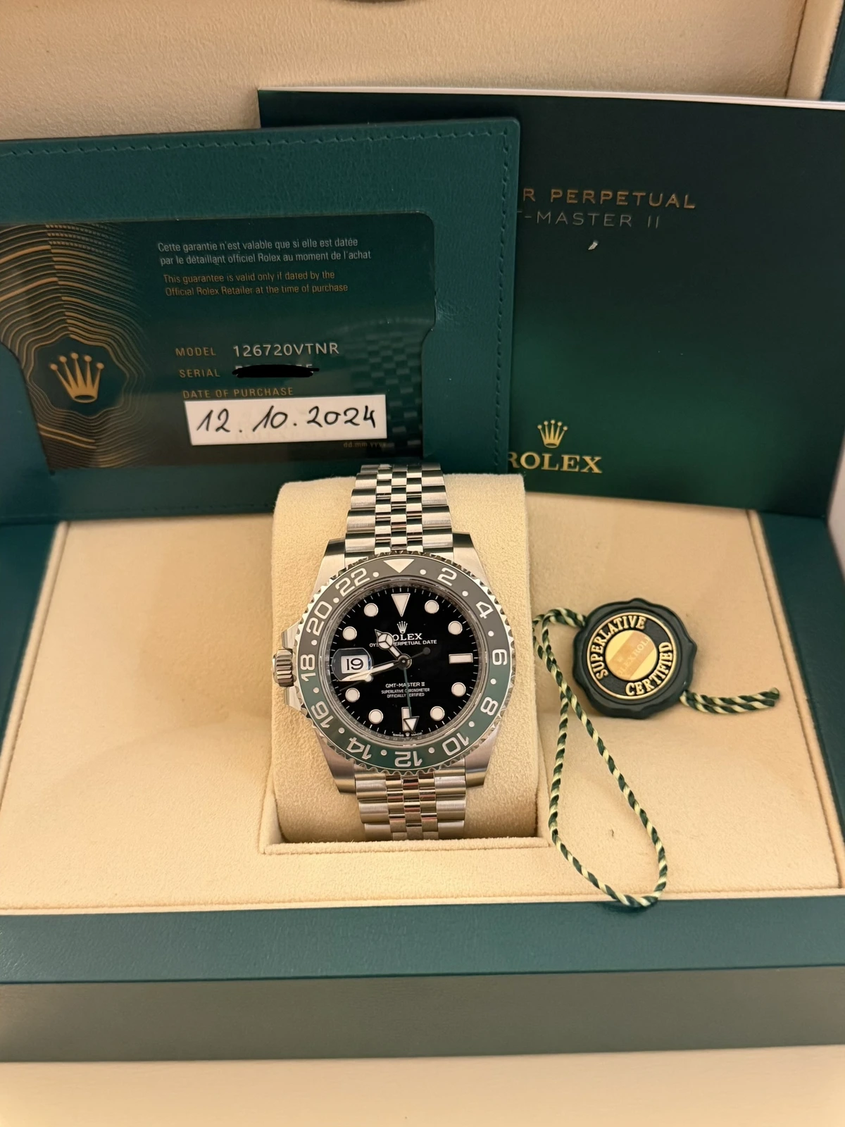 Rolex Gmt Master II Sprite