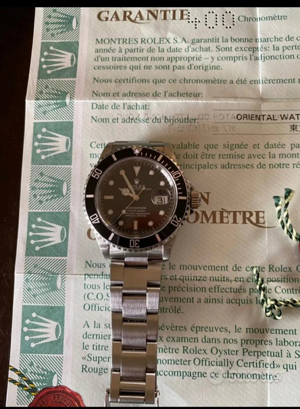 Rolex Rolex Submariner 16610 16610,